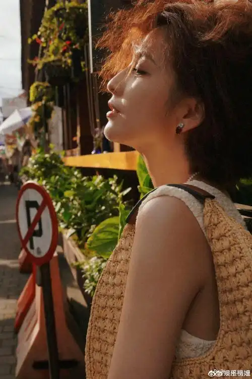 佟丽娅短发炸毛