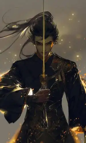 古风黑衣头像壁纸