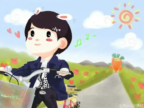 王源卡通形象cr:logo