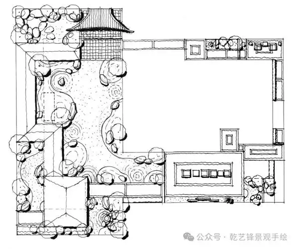 分享|一个600多平的中式庭院设计方案构思全过程