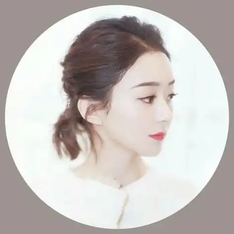 赵丽颖侧面头像高清大图