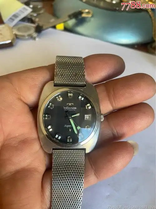 好品瑞士产天克诺30钻全自动男机械表