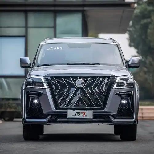 新款日产途乐改装版曝光前脸非常凶悍采用了巨大的包围