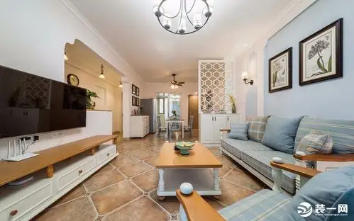 重庆佳天下装饰 恒大未来城115平方三居室美式风格装修效果图