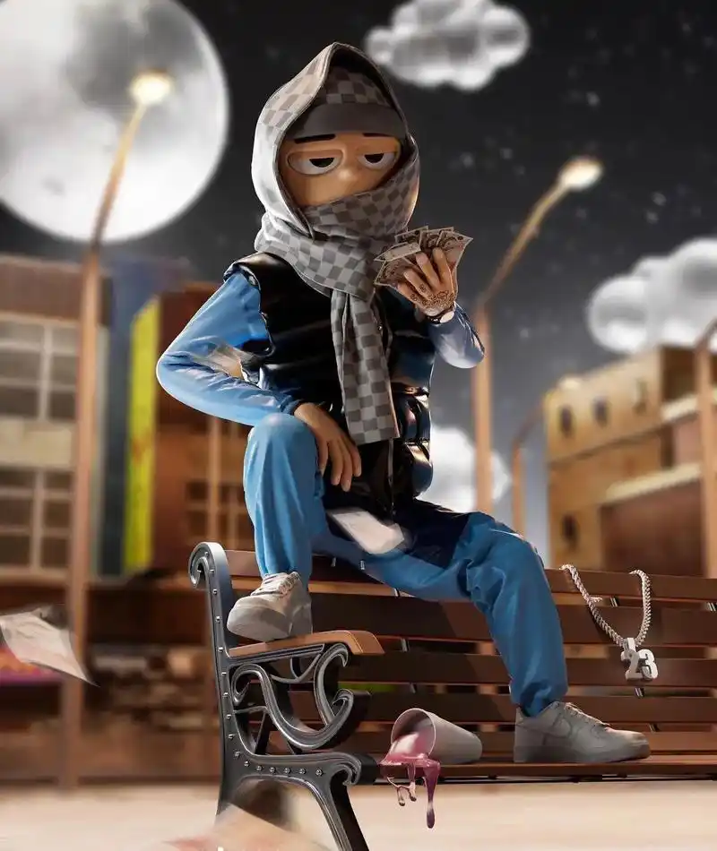 高清壁纸 #面具下的男人 - 抖音