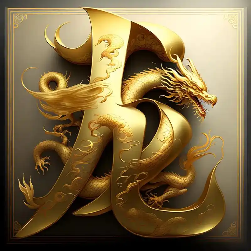 龙凤呈祥,龙年大吉,龙年行大运#头像设计 #见者好运 #头像分享