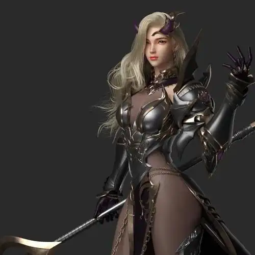 一组制作精美的3d人物插画作品欣赏!写实与华丽风格并存的大作!