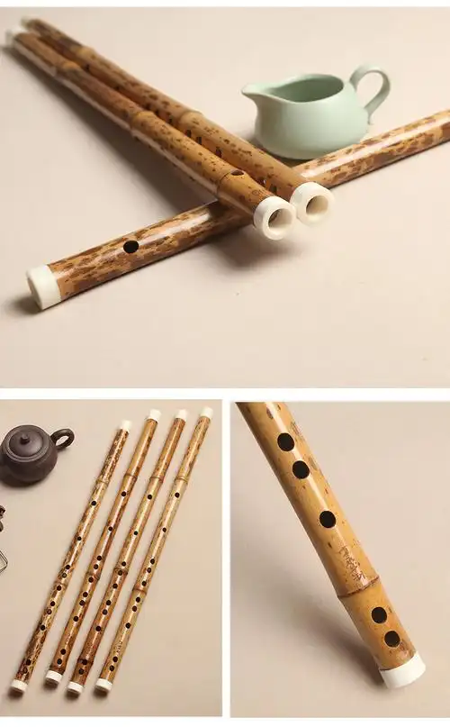 永华特制湘妃竹笛成人初学专业演奏笛子乐器cdefg调十大品牌横笛c配件