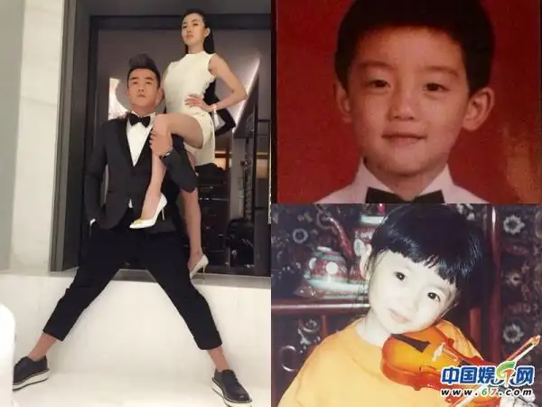 郑恺和女友晒童年照 范冰冰刘亦菲杨幂周迅赵薇童年对比照