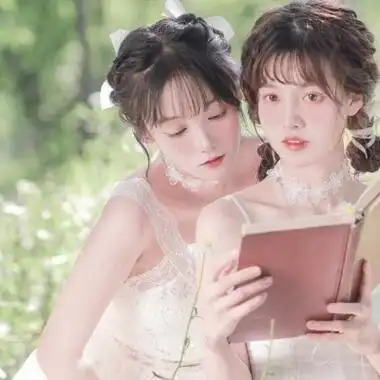 好看又仙气的闺蜜头像两人闺蜜姐妹头像可爱小清新