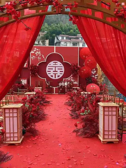 中式婚礼现场