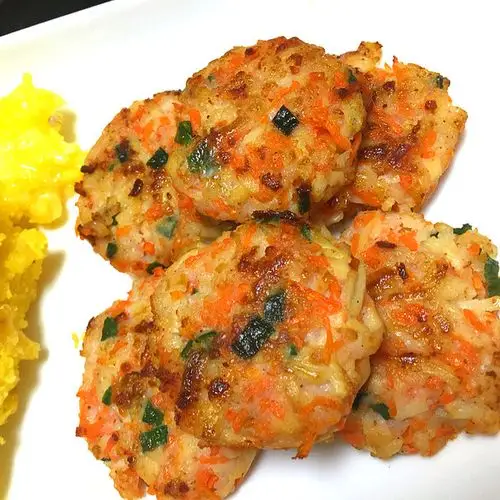 morlise做的香煎虾饼