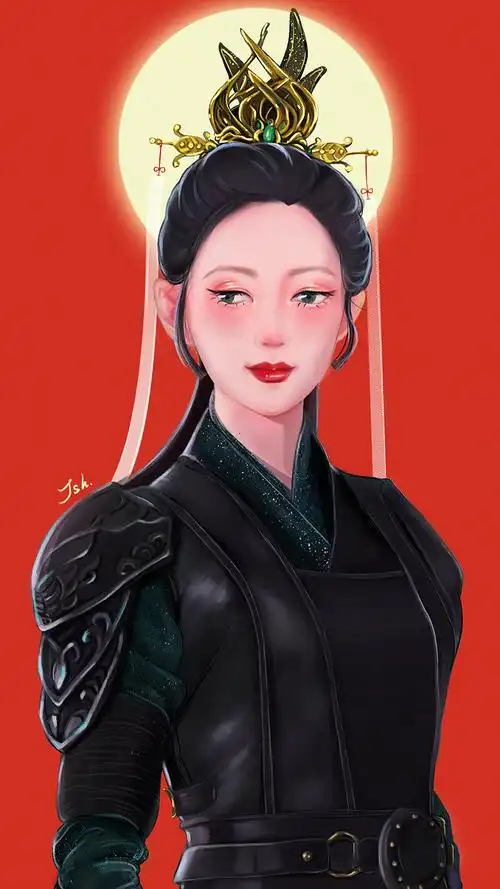 女将军|插画|创作习作|蜜桃小二_原创作品-站酷zcool