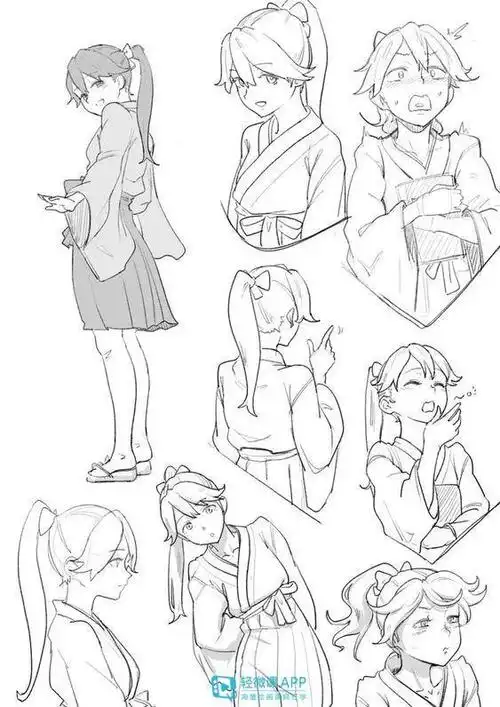 下面进入今天的主题:人体速写教程的教程素材人体速写教程,速写练习