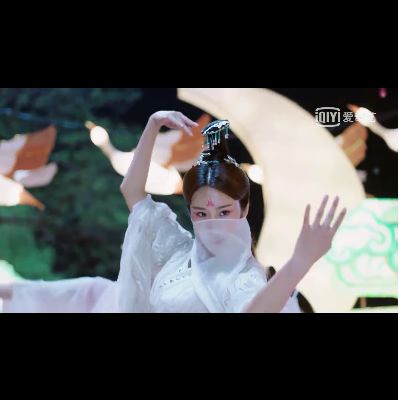 铭汇通面纱古风 古代面纱汉服女扶摇 新款古装百搭蒙面纯色配饰 时尚