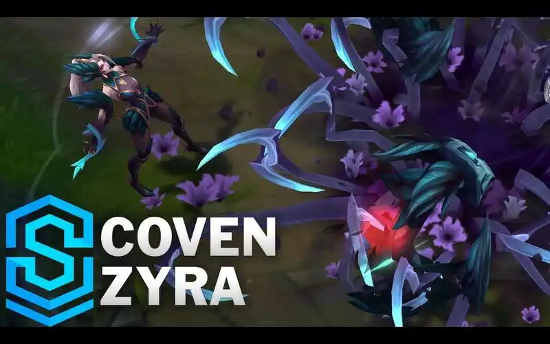 「皮肤档案室」婕拉·荆棘之兴 —— 魔女 - 英雄联盟_哔哩哔哩 (゜