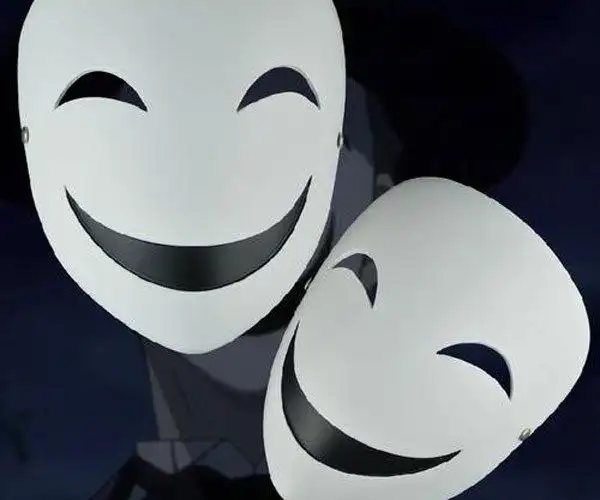 微笑的男人恐怖图片病态比疯狂更让人感到恐怖