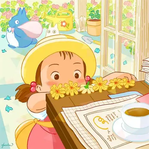 14张宫崎骏动漫人物插画