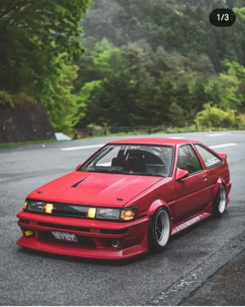 画一辆ae86.#改装车文化 #jdm #ae86 - 抖音