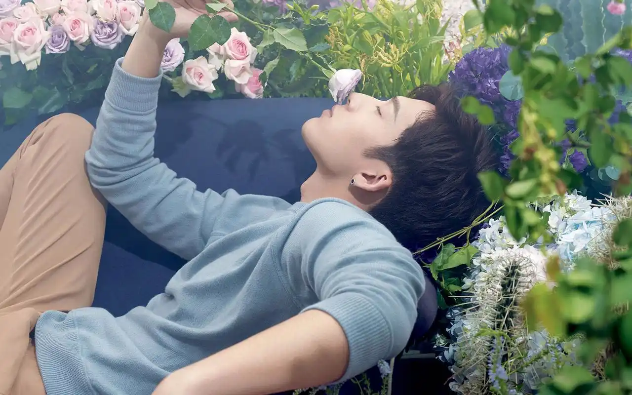 井柏然时尚高清魅力写真桌面壁纸