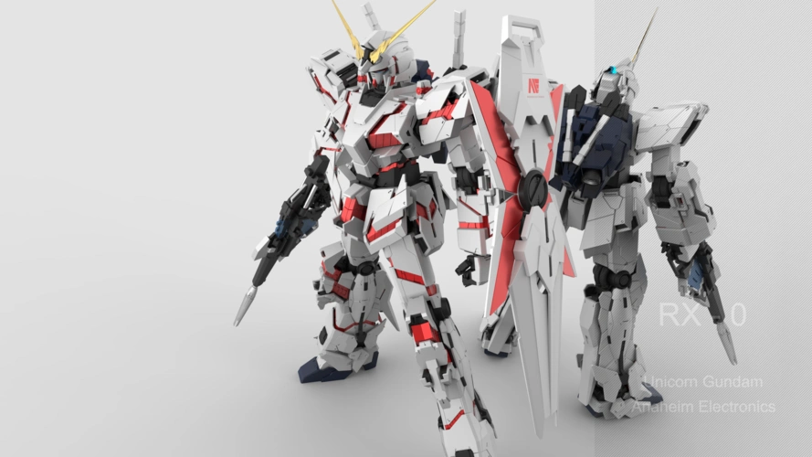 rx-0 uc gundam/高达独角兽
