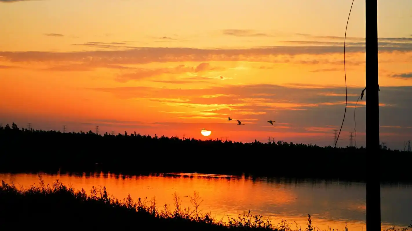 夕阳西下举杯吧朋友