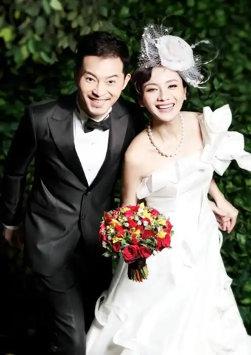 胡可沙溢结婚照##胡可沙溢的结婚照