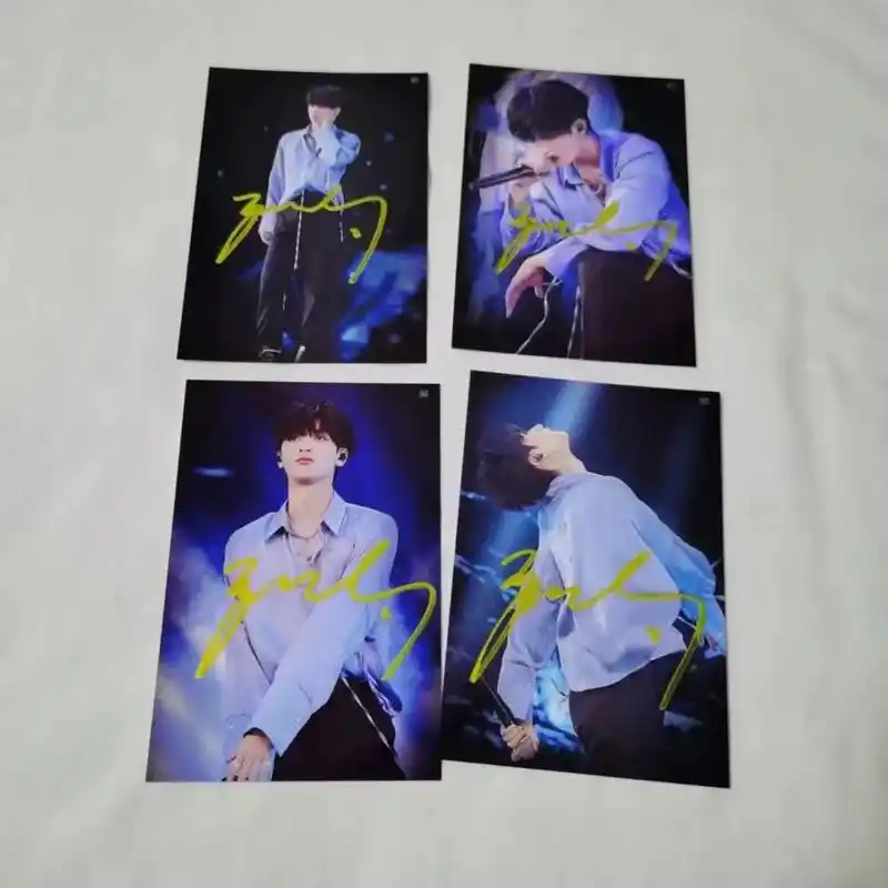 刘耀文宋亚轩严浩翔贺峻霖签名照