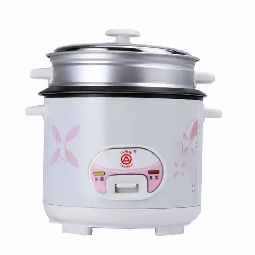 三角牌电饭锅煲正品老式家用饭锅多功能234l5升68人带蒸笼小型