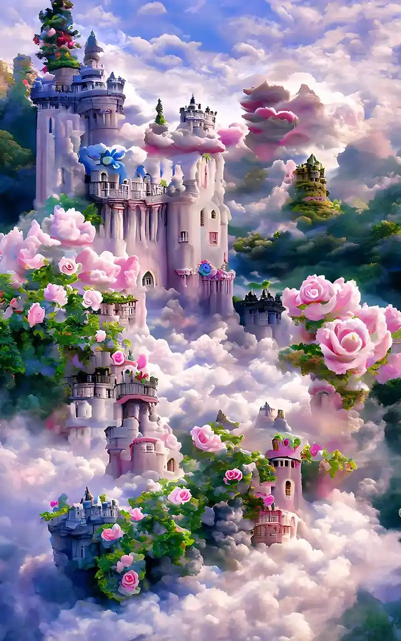 【梦幻花园城堡系列之11】其实在每个小灰灰的心中都有一座童话 - 抖