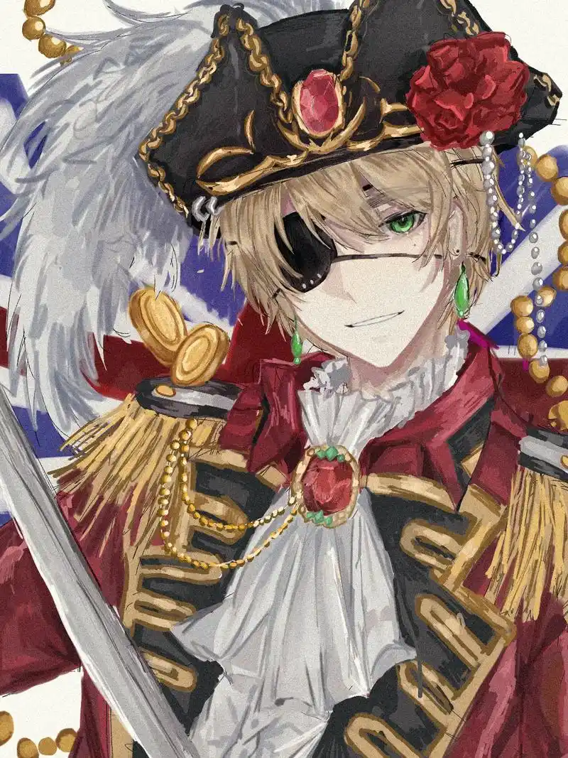 图片版的()#aph #黑塔利亚 #指绘 #亚瑟柯克兰 - 抖音