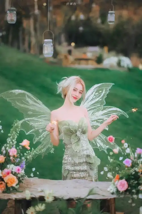 angelababy |精灵公主 08付啄时 #angelababy绿野仙踪精灵造型大片