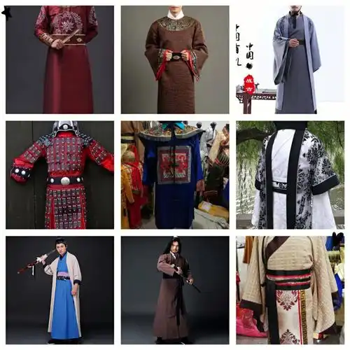 古装 男汉服 唐装秦朝春秋战国三国臣子官服汉朝大臣古代演出服装出租