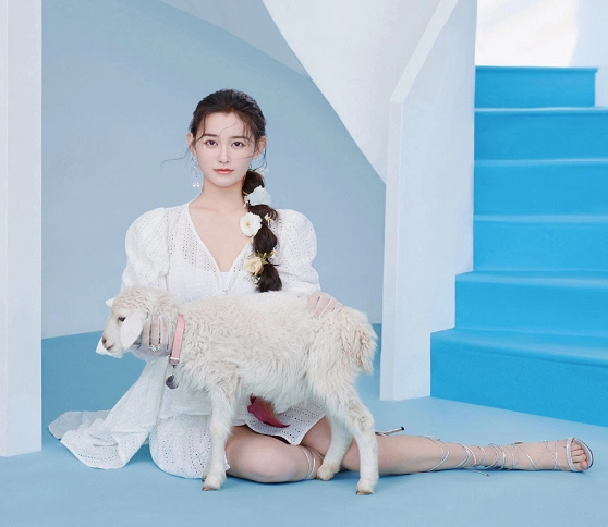 蒋依依拍写真不小心被绊倒,当她"双膝跪地"时,说不心疼是假的