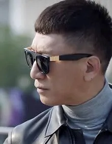 好先生孙红雷同款墨镜1328同款太阳镜 大框方形复古墨镜司机驾驶镜