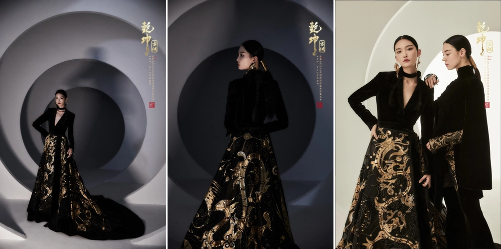 独运匠心经典玉成盘点设计师熊英那些仙气飘飘的时装秀场