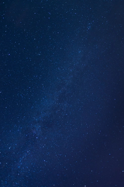 夏夜蓝色星空背景 - 当图网