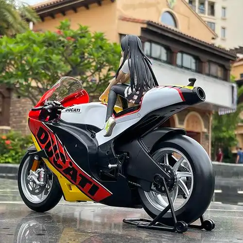 美驰图杜卡迪模型合金gp摩托赛车收藏礼品摆件车模