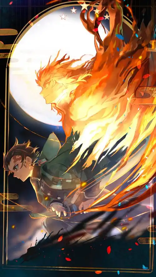 鬼灭之刃 灶门炭治郎 kamado tanjirou 手机壁纸鬼灭之刃微信小程序