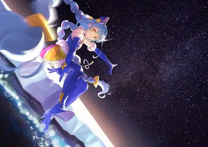 银河キュアコスモ星光闪亮光之美少女