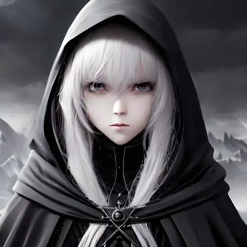 黑斗篷神秘人头像