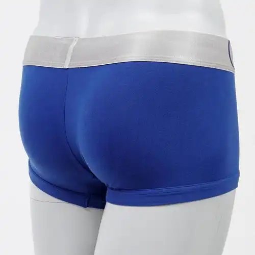 calvin klein 男式xl号蓝色低腰四角裤