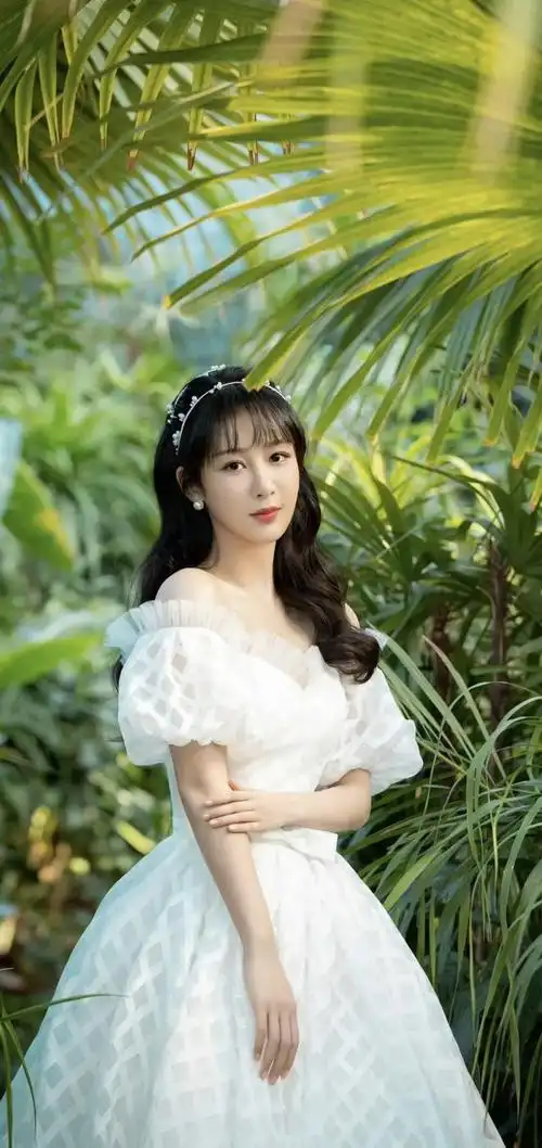 杨紫的公主裙气质非凡