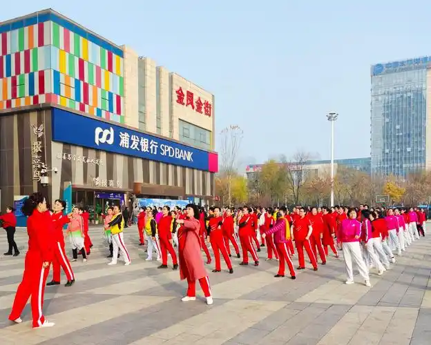 舞动精彩人生! 百人广场舞汇演!主办单位:银川金风万达广场!