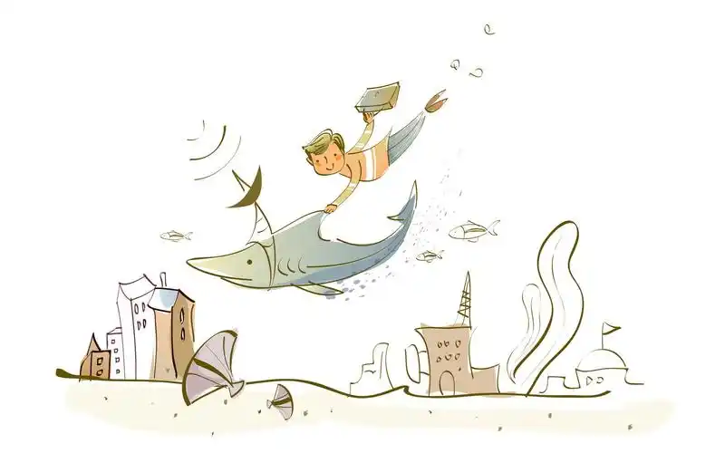 简约创意手绘设计,高清图片,电脑桌面-壁纸族