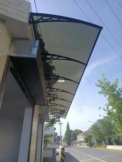 屋檐家用雨棚,客户实拍图