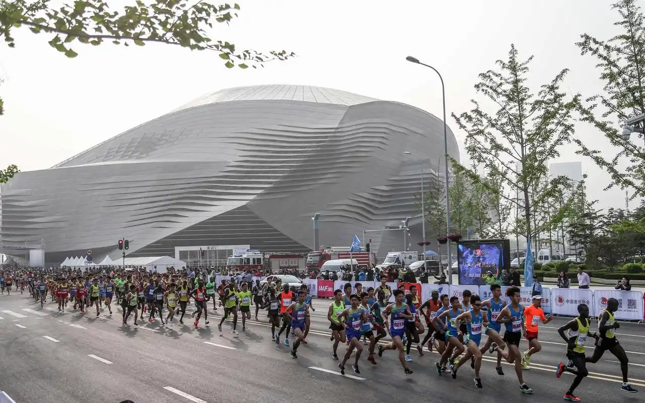 马拉松——第31届大连国际马拉松赛鸣枪起跑(3)