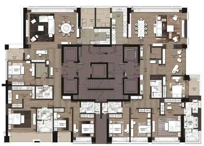 深圳中心 · 天元 314 m05 前卫艺术豪宅,头号玩家 | an-aura 设计