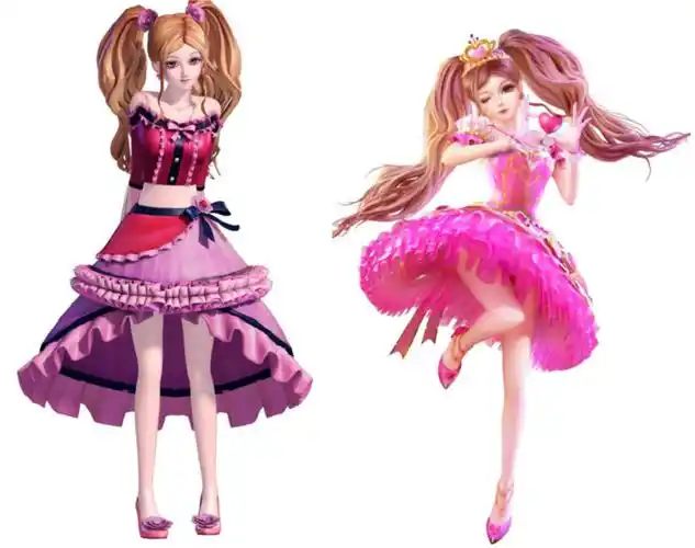 当6位叶罗丽主角穿上新衣服孔雀仙子看起很性感冰公主变胖胖