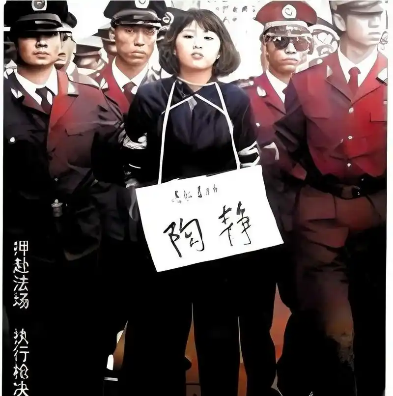 1991年,当20岁的女孩·陶静在云南被判处死刑时,她直视镜头,即将被
